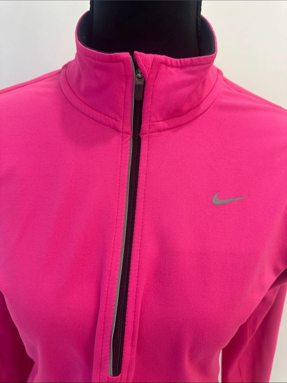 Nike Hot Pink Half-Zip Performance Top
